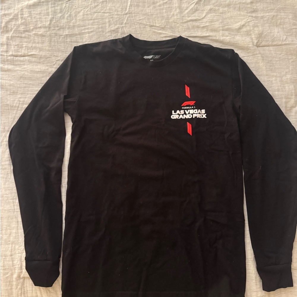 Formula 1 Las Vegas Grand Prix 2025 Black Long Sleeve Tee
